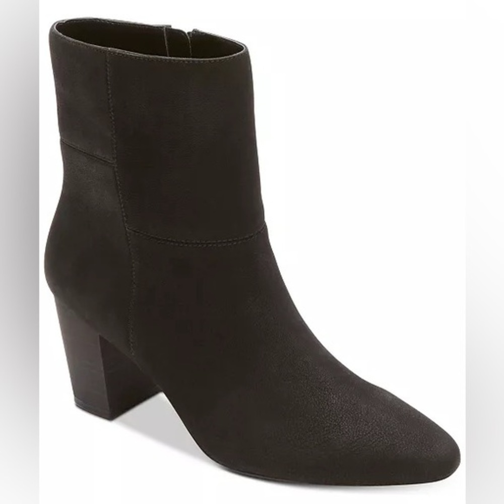 Ultra Comfortable Women's Gail Patch Block Heel Booties Sz9